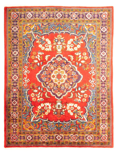 Hamadan Teppich 173x210cm - Perserteppich - rot
