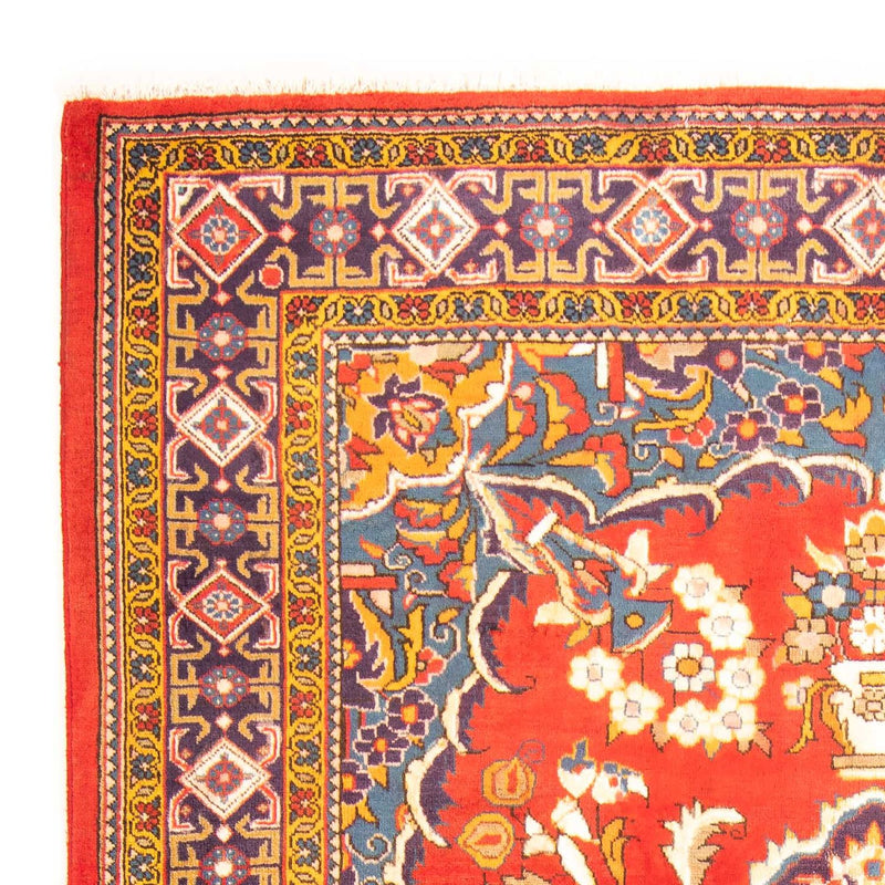 Hamadan Teppich 173x210cm - Perserteppich - rot