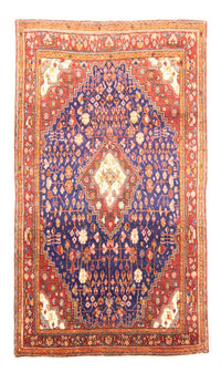 Sarough Teppich 133x234cm - Perserteppich - blau – product image