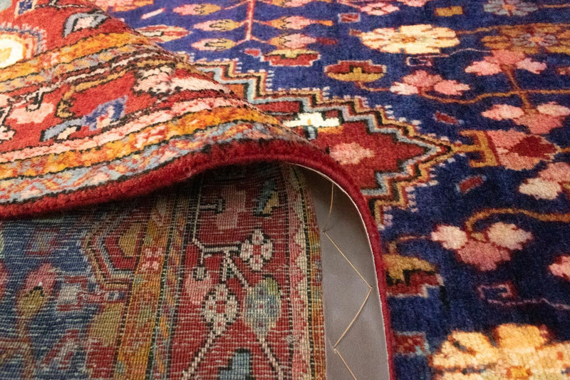 Sarough Teppich 133x234cm - Perserteppich - blau