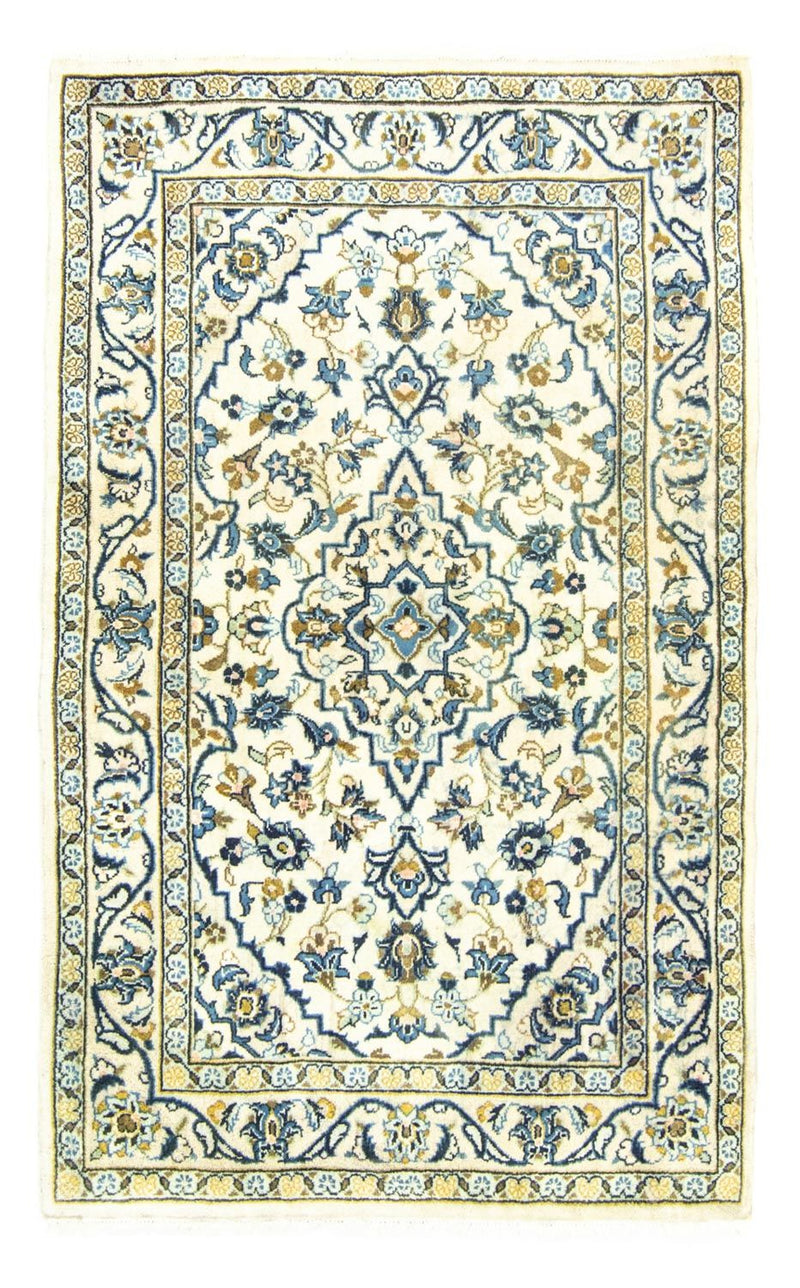 Keshan Teppich 102x162cm - Perserteppich - beige