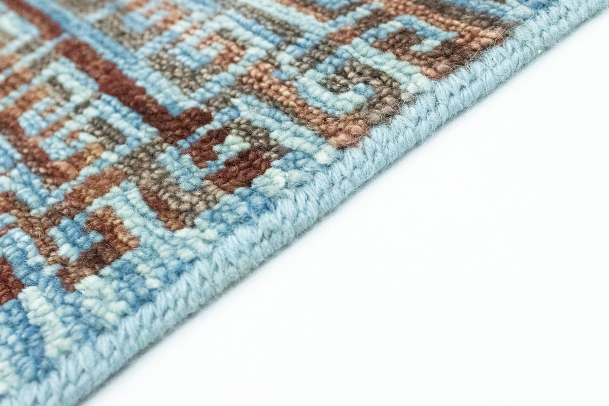 Designer Teppich 60x96cm - blau