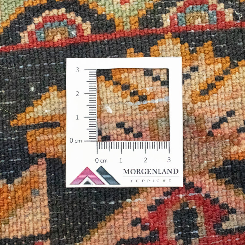 Turkaman Teppich 67x87cm - Orientteppich - dunkelblau