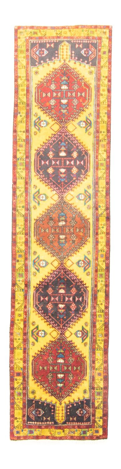 Ardebil Teppich 73x300cm - Perserteppich - gelb