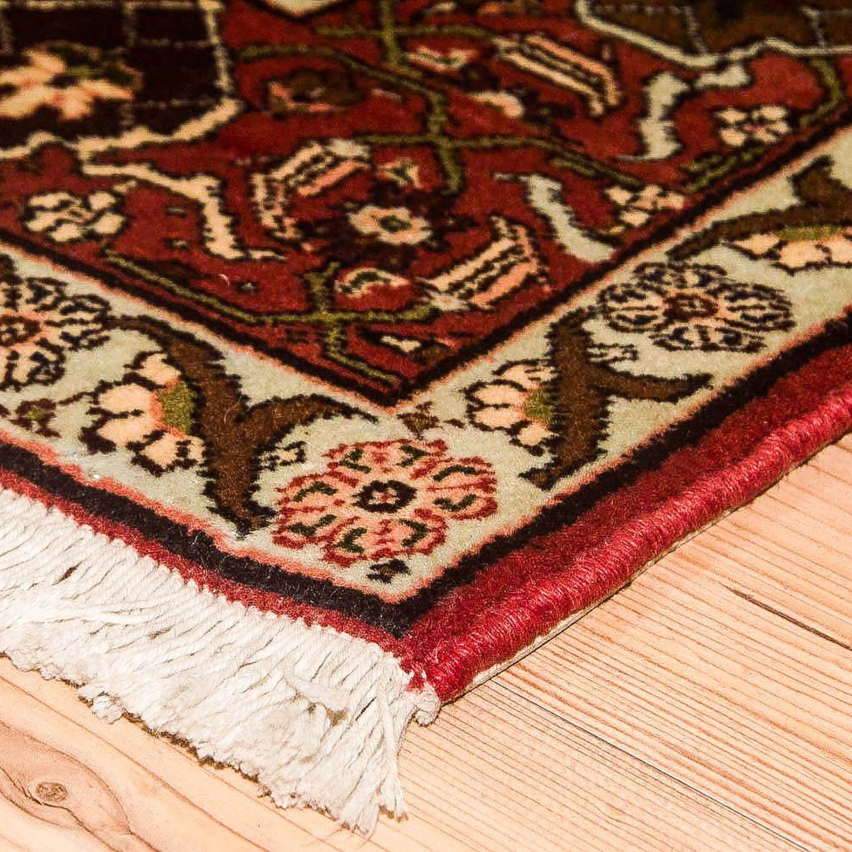 Senneh Teppich 200x348cm - Perserteppich - dunkelblau