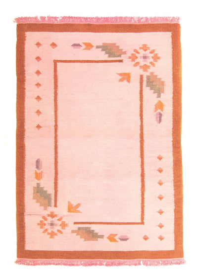 Kelim Modern Teppich 120x177cm - beige
