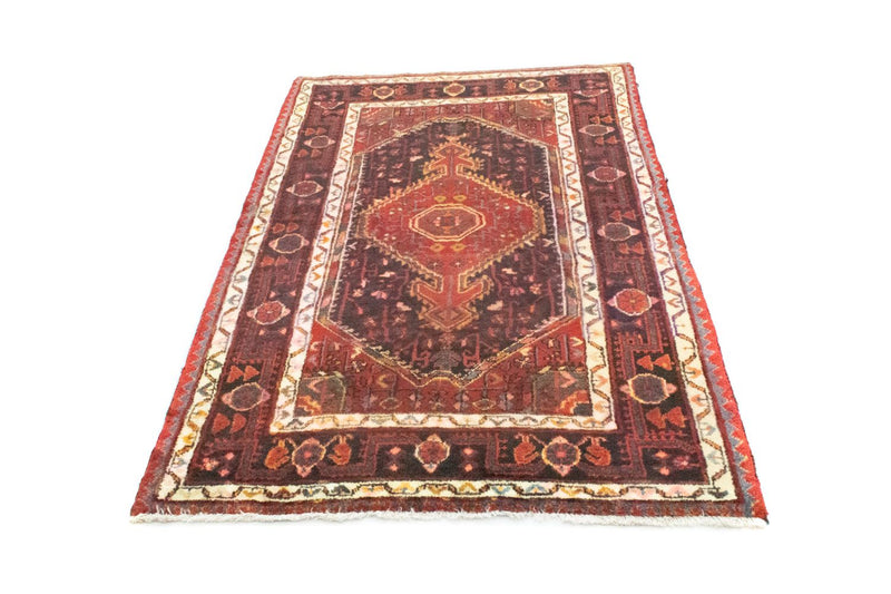 Hamadan Teppich 105x170cm - Perserteppich - braun