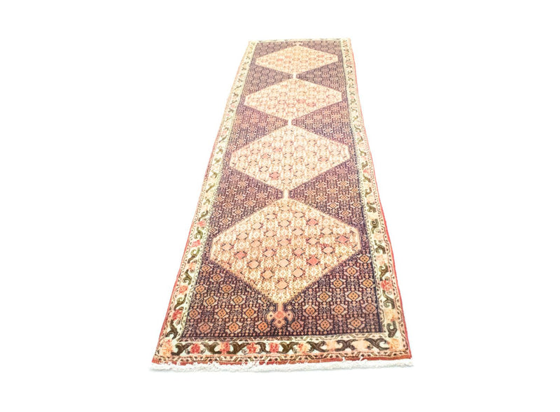 Senneh Teppich 75x300cm - Perserteppich - beige