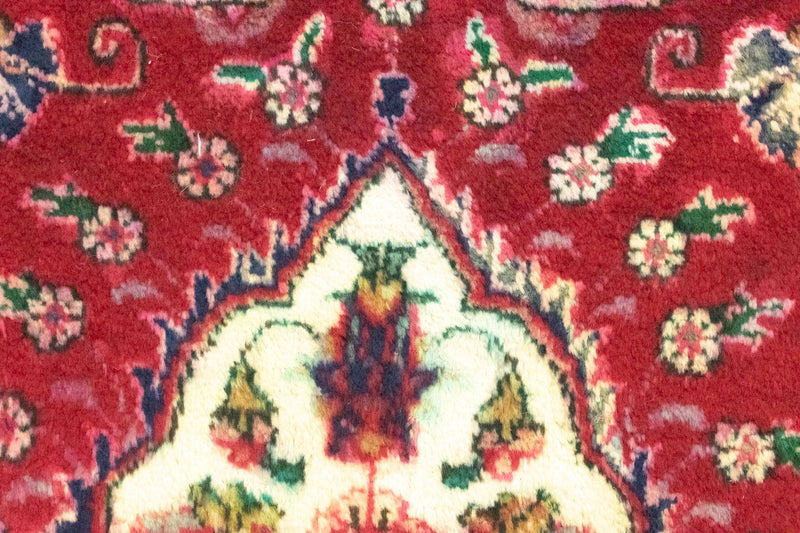 Täbriz Teppich 85x417cm - Perserteppich - rot