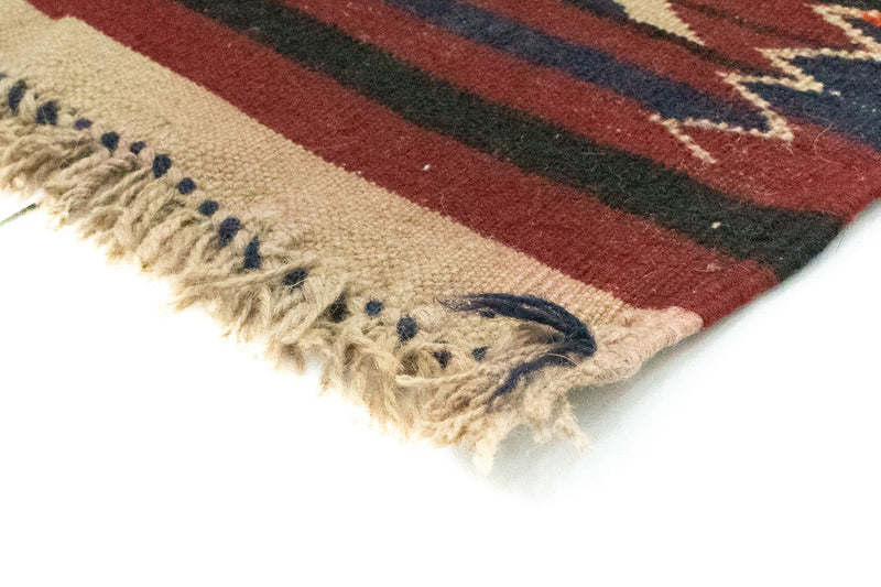 Kelim Fars Teppich 112x190cm - braun