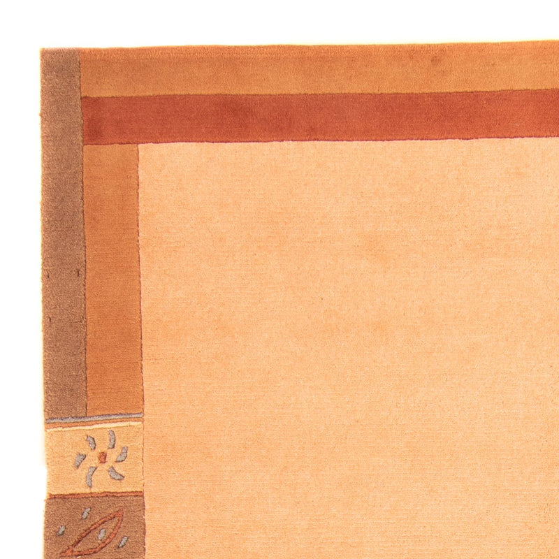 Nepal Teppich 170x237cm - Wollteppich - beige