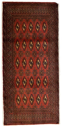 Turkaman Teppich 60x130cm - Orientteppich - rot – product image