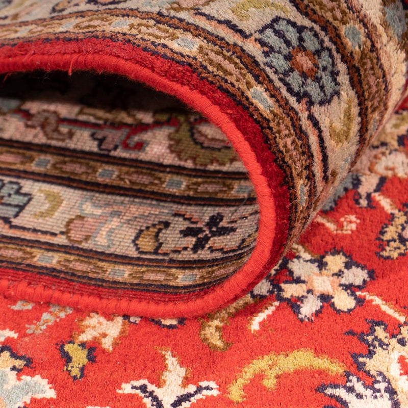 Kaschmir Seide Teppich 186x277cm - Orientteppich - rot