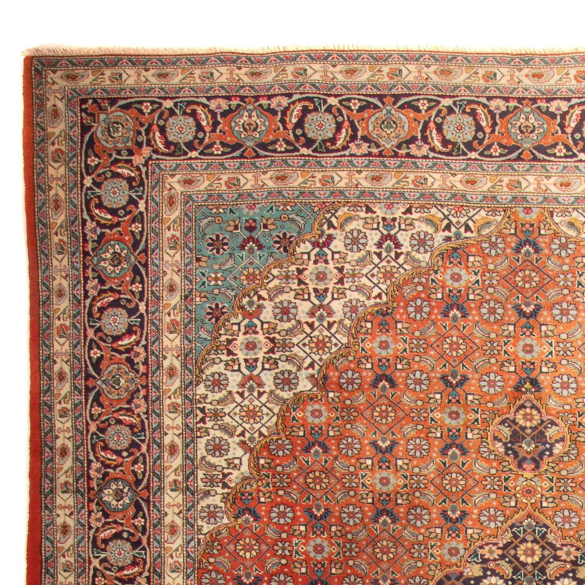 Ardebil Teppich 206x288cm - Perserteppich - hellrot