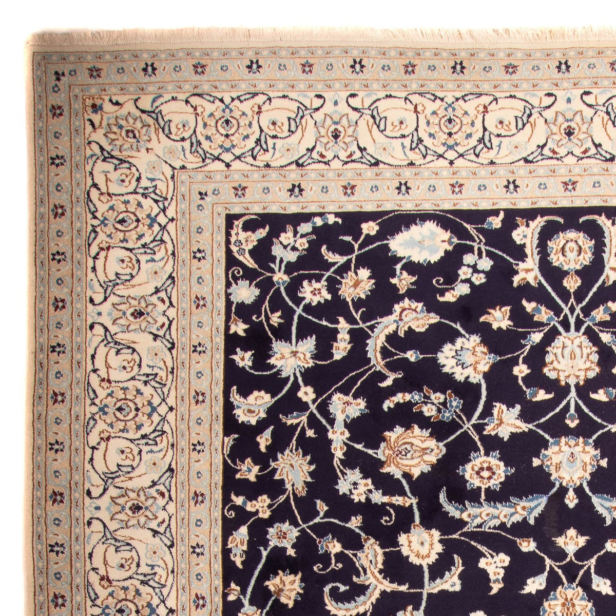 Nain - 9La Teppich 286x383cm - Perserteppich - dunkelblau