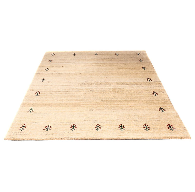 Gabbeh Teppich - Loribaft Indus 141 x 199 cm - hellbeige