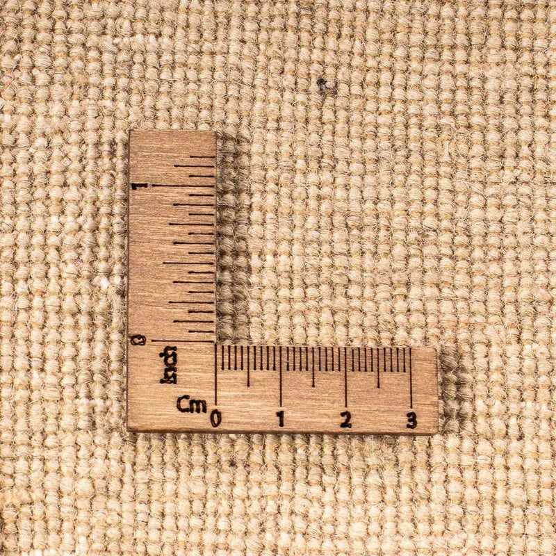 Loribaft Teppich Perser 144x197cm - Wollteppich - hellbraun
