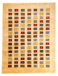 Loribaft Teppich Perser 144x197cm - Wollteppich - hellbraun – product image