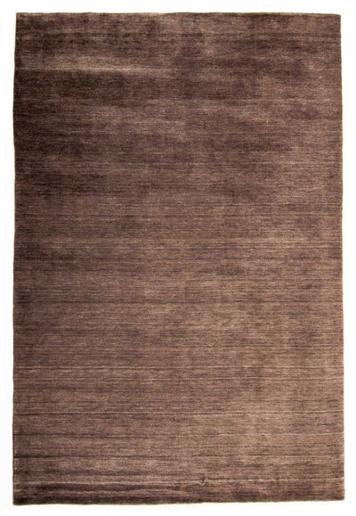 Gabbeh Teppich Indus 200x298cm - Wollteppich - dunkelbraun