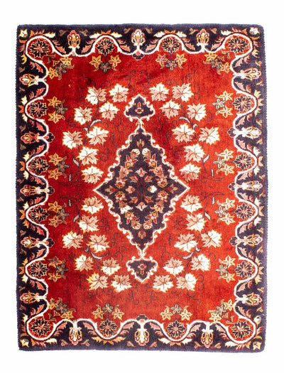 Keshan Teppich 77x97cm - Perserteppich - rot