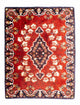 Keshan Teppich 77x97cm - Perserteppich - rot