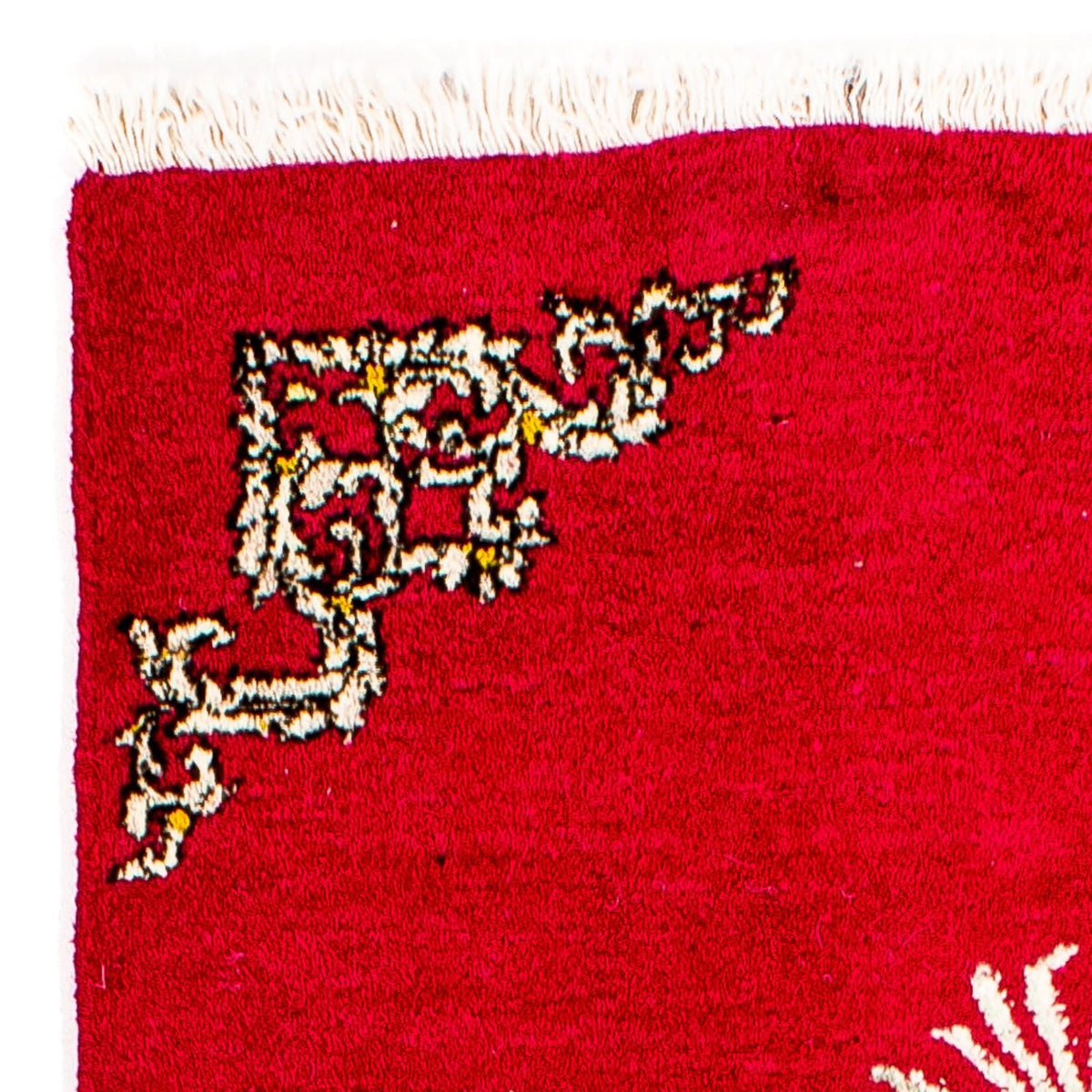 Kerman Teppich 60x118cm - Perserteppich - rot