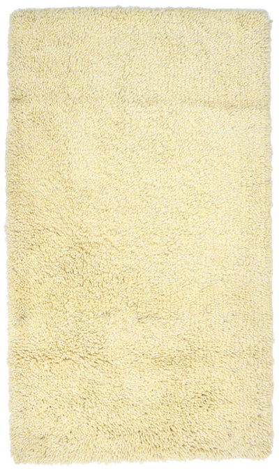 Hochflor Teppich 90x158cm - beige