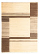 Indo Loribaft Teppich 146x205cm - Wollteppich - beige