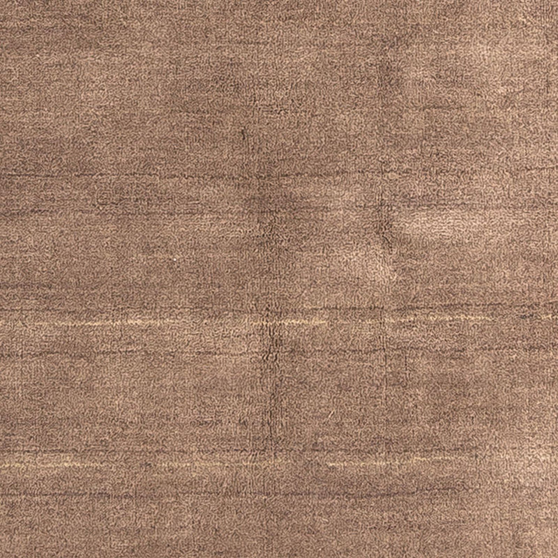 Indo Loribaft Teppich 140x200cm - Wollteppich - dunkelbraun