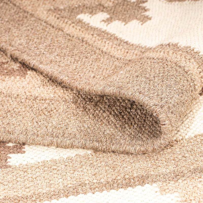 Kelim Modern Teppich 92x149cm - beige