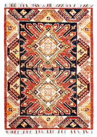 Kazak Teppich 62x87cm - Orientteppich - rot – product image