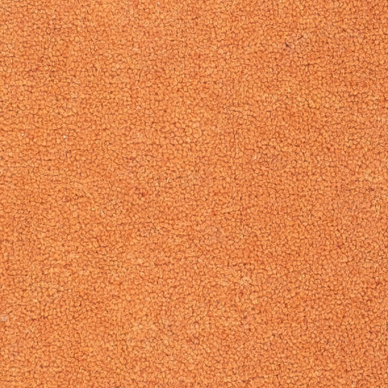 Nepal Teppich 44x49cm - Wollteppich - orange