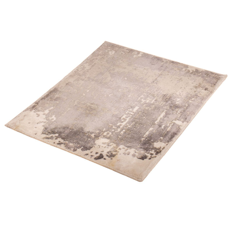 Viskose Teppich 58x62cm - mehrfarbig