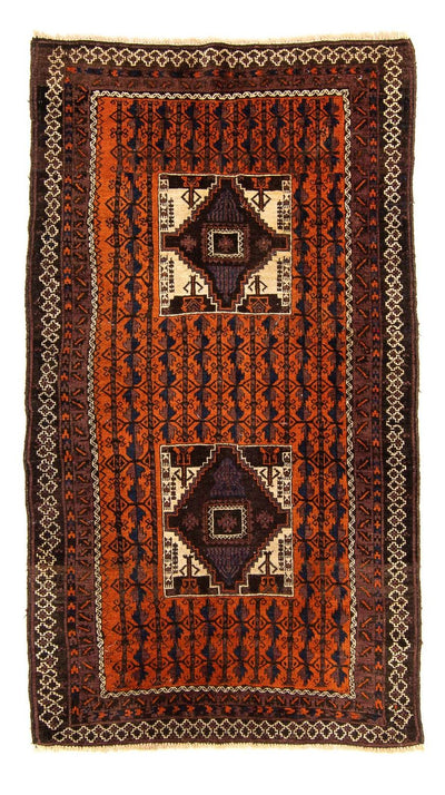 Belutsch Teppich 111x192cm - Orientteppich - braun