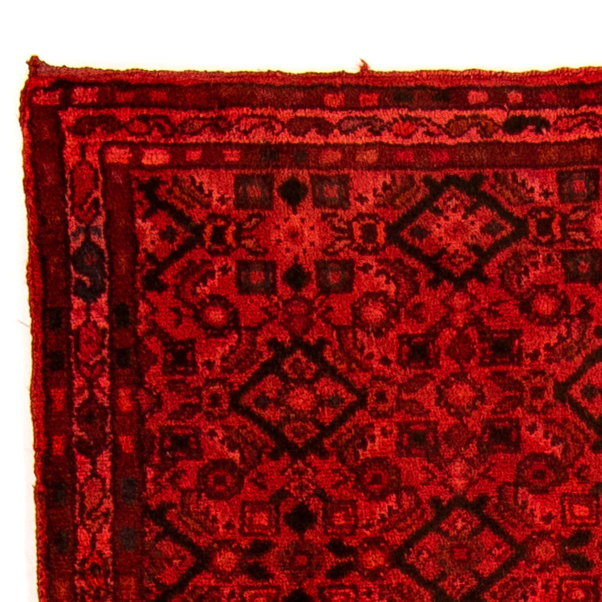 Hosseinabad Teppich 77x277cm - Perserteppich - dunkelrot