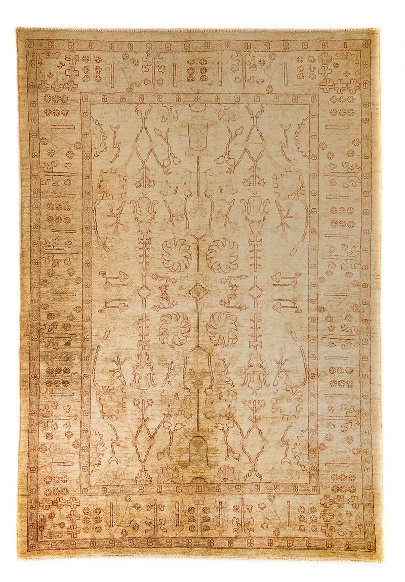 Ziegler Teppich 173x247cm - Orientteppich - hellbraun