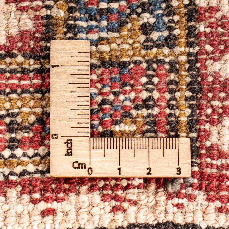 Hamadan Teppich 74x306cm - Perserteppich - dunkelrot