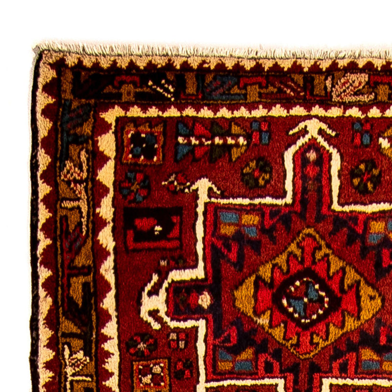 Hamadan Teppich 74x306cm - Perserteppich - dunkelrot