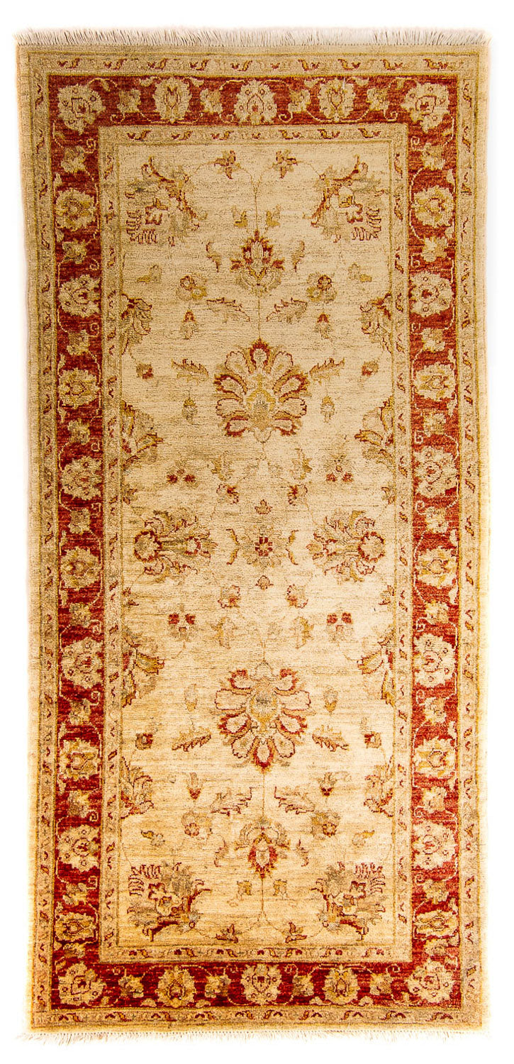 Ziegler Teppich 100x216cm - Orientteppich - hellbraun