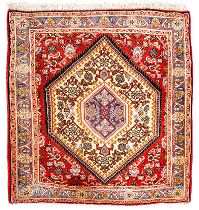 Bidjar - Bukan Teppich 80x85cm - Perserteppich - rot