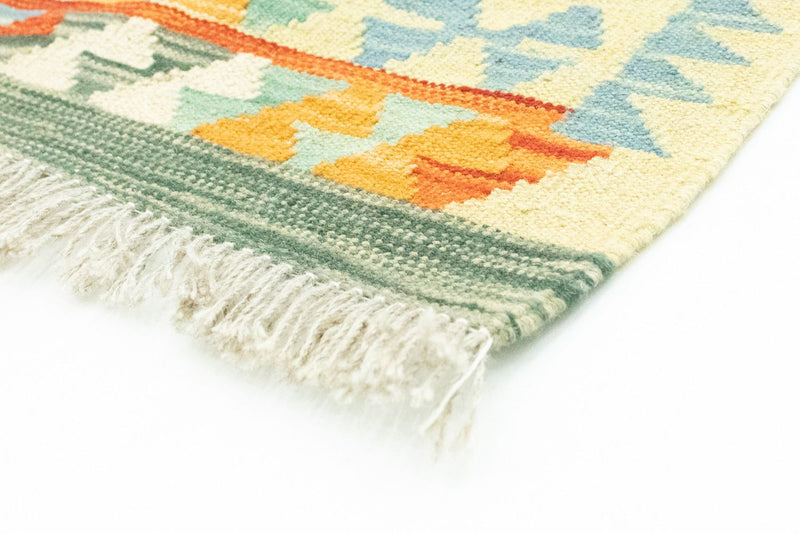 Kelim Afghan Teppich 125x183cm - bunt