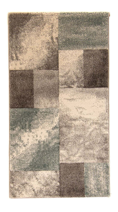 Moderner Teppich 80x150cm - Designerteppich - mehrfarbig