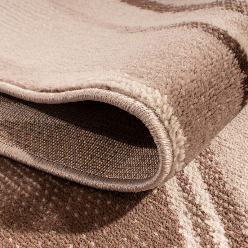 Moderner Teppich 80x300cm - Designerteppich - mehrfarbig