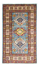 Kazak Teppich 75x130cm - Orientteppich - hellblau