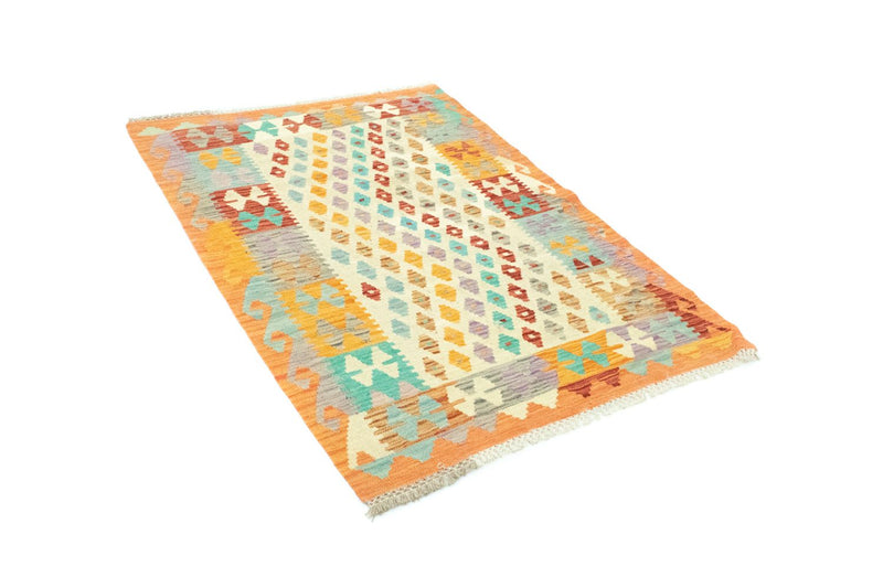 Kelim Afghan Teppich 102x152cm - orange