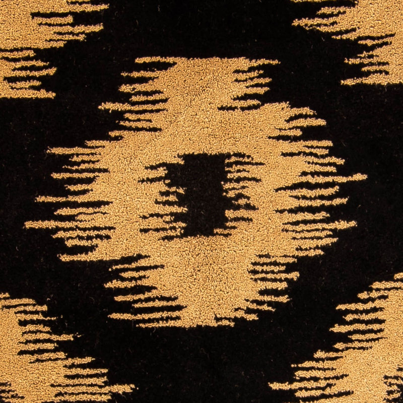 Wollteppich 150x237cm - dunkelblau