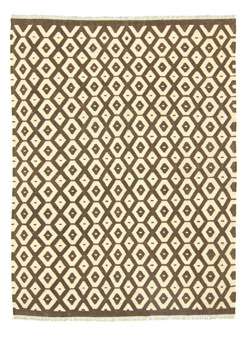 Kelim Afghan Teppich 177x235cm - beige