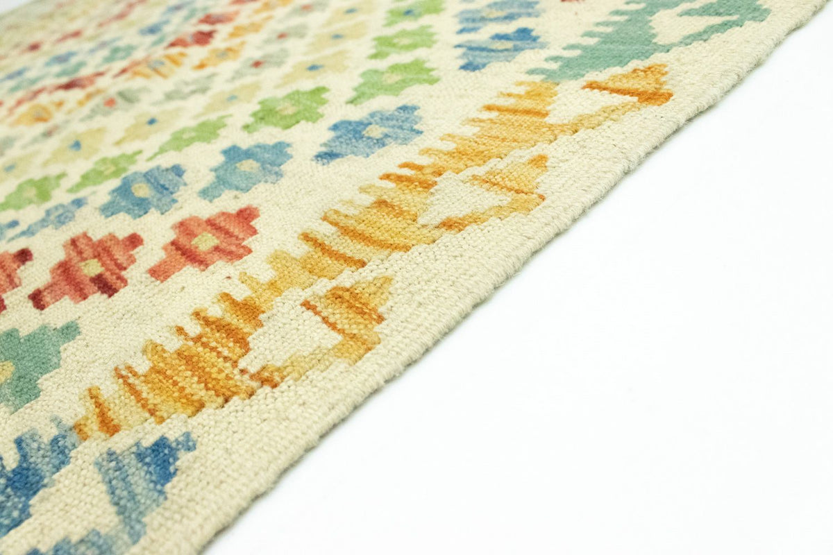 Kelim Afghan Teppich 151x189cm - bunt