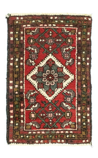 Hamadan Teppich 50x65cm - Perserteppich - rot – product image