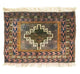 Afghan Teppich 47x64cm - Orientteppich - mehrfarbig